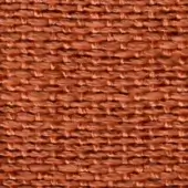 Terracotta fabric texture displays a dense, uniform weave with horizontal and vertical threads, exhibiting subtle tonal variations throughout the material.